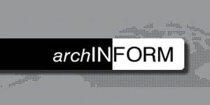 Logo de ArchINFORM, base de datos internacional de arquitectura.