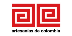 Logo de Artesanías de Colombia, institución de promoción cultural.