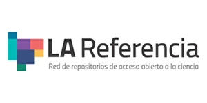Logo de LA Referencia, red de repositorios de ciencia abierta.