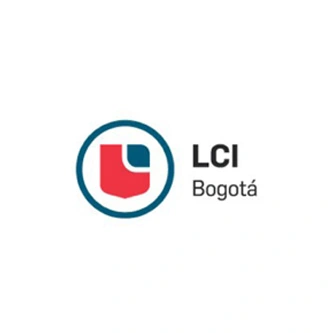 Logotipo institucional de LCI Bogotá.