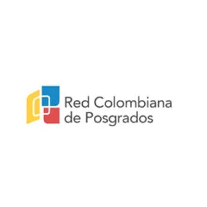 Logotipo institucional de la Red Colombiana de Posgrados RCP.