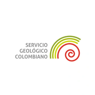 Logotipo institucional del Servicio Geológico Colombiano.