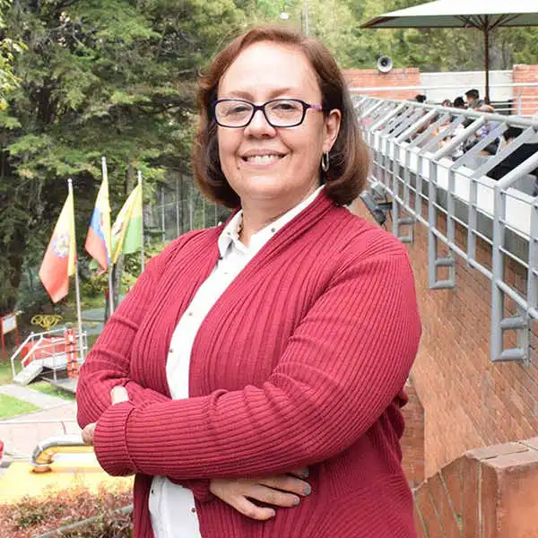 Decana Facultad de Arquitectura de la Universidad de América en Bogotá.