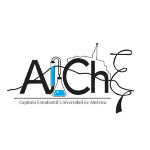 Logo AIChE capítulos estudiantiles Universidad de América
