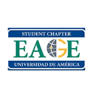 Logo EAGE capítulos estudiantiles Universidad de América