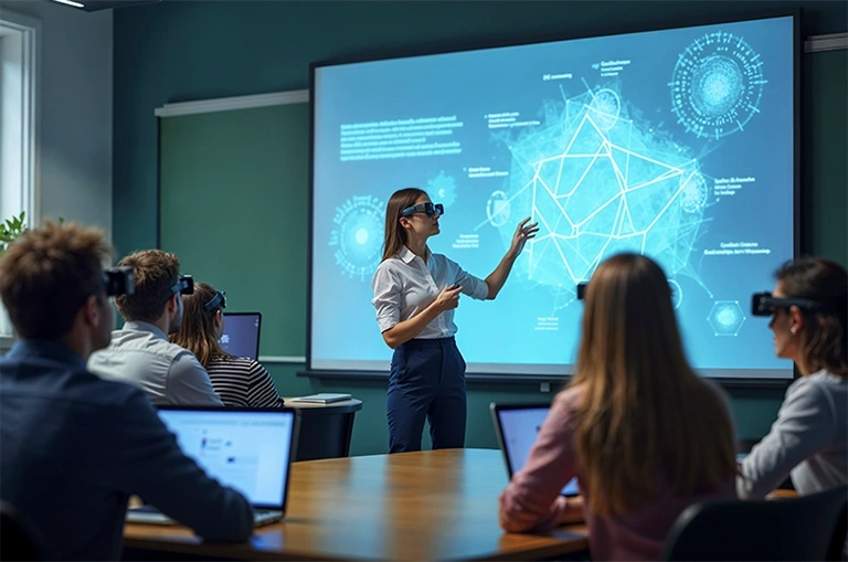 La IA en la educación superior, impulsando nuevas formas de aprendizaje, evaluación e innovación académica.