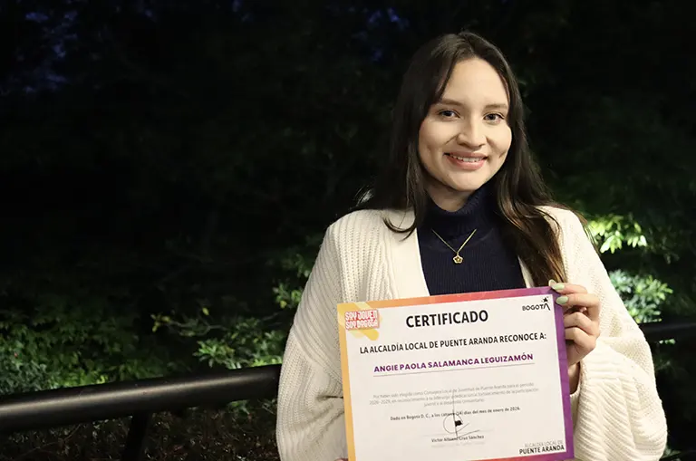 Angie Paola Salamanca Leguizamón, Consejera Local de Juventud de Puente Aranda