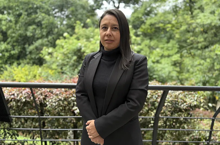 Heidy Melissa Bautista, docente del programa de Ingeniería Industrial de la Universidad de América.